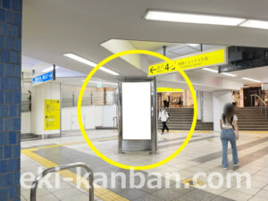 横浜市営／横浜駅／№T-100№100駅看板・駅広告、写真2