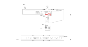 横浜市営／中田駅／／№12駅看板・駅広告、位置図
