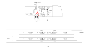 横浜市営／上永谷駅／№T-30№30駅看板・駅広告、位置図