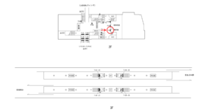 横浜市営／上永谷駅／№T-18№18駅看板・駅広告、位置図