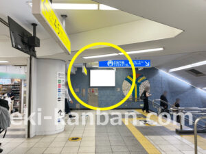 横浜市営／横浜駅／／№1駅看板・駅広告、写真1