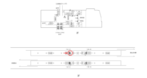 横浜市営／上永谷駅／／№24駅看板・駅広告、位置図