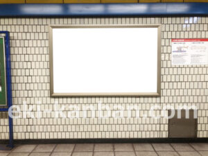 横浜市営／岸根公園駅／／№10駅看板・駅広告、写真2