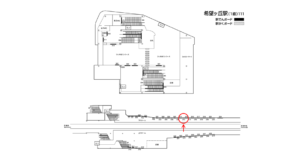 相鉄／希望ヶ丘駅／／№212駅看板・駅広告、位置図