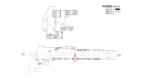 相鉄／和田町駅／／№314駅看板・駅広告、位置図