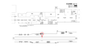 相鉄／天王町駅／／№362駅看板・駅広告、位置図