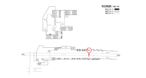 相鉄／和田町駅／／№212駅看板・駅広告、位置図