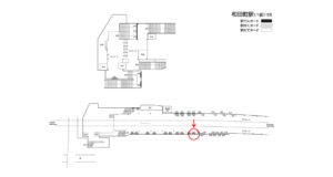 相鉄/和田町駅//№310駅看板・駅広告、位置図