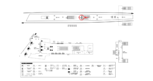京王／下北沢駅／駅でん／№20駅看板・駅広告、位置図