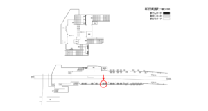 相鉄/和田町駅//№315駅看板・駅広告、位置図