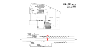 相鉄／希望ヶ丘駅／／№330駅看板・駅広告、位置図