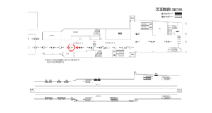 相鉄／天王町駅／／№341駅看板・駅広告、位置図
