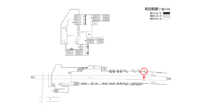 相鉄／和田町駅／／№217駅看板・駅広告、位置図