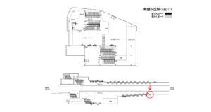 相鉄／希望ヶ丘駅／／№210駅看板・駅広告、位置図