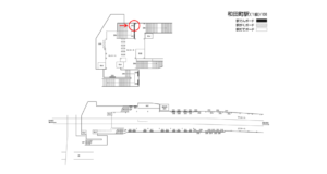 相鉄/和田町駅//№333駅看板・駅広告、位置図