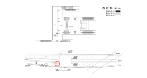 相鉄／西谷駅／／№309駅看板・駅広告、位置図