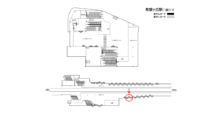 相鉄／希望ヶ丘駅／／№322駅看板・駅広告、位置図