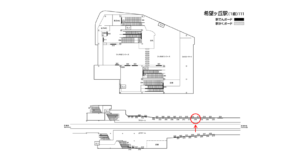 相鉄／希望ヶ丘駅／／№216駅看板・駅広告、位置図