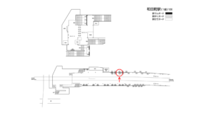 相鉄/和田町駅//№210駅看板・駅広告、位置図