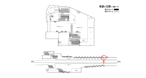 相鉄／希望ヶ丘駅／／№222駅看板・駅広告、位置図
