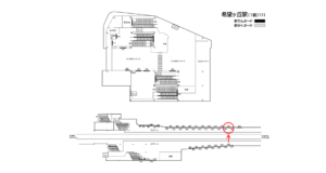 相鉄／希望ヶ丘駅／／№221駅看板・駅広告、位置図