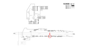 相鉄/和田町駅//№312駅看板・駅広告、位置図