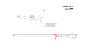 相鉄／平沼橋駅／／№8205駅看板・駅広告、位置図