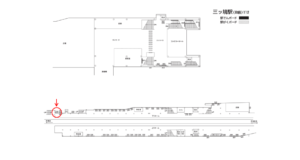 相鉄／三ツ境駅／／№229駅看板・駅広告、位置図