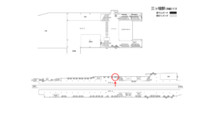 相鉄／三ツ境駅／／№347駅看板・駅広告、位置図