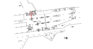 相鉄／横浜駅／／№719駅看板・駅広告、位置図