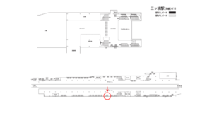相鉄／三ツ境駅／／№317駅看板・駅広告、位置図