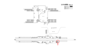 相鉄／さがみ野駅／／№8263駅看板・駅広告、位置図