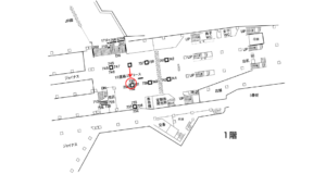 相鉄／横浜駅／／№730駅看板・駅広告、位置図