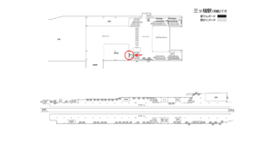 相鉄／三ツ境駅／／№301駅看板・駅広告、位置図