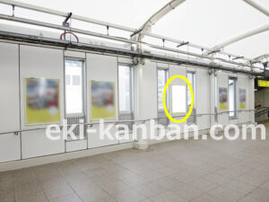 JR／千葉駅／西乗換跨線橋／№3駅看板・駅広告、写真2