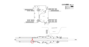 相鉄／さがみ野駅／／№227駅看板・駅広告、位置図
