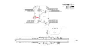 相鉄／さがみ野駅／／№272駅看板・駅広告、位置図