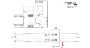 相鉄／いずみ野駅／／№212駅看板・駅広告、位置図