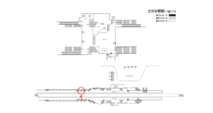 相鉄／さがみ野駅／／№218駅看板・駅広告、位置図