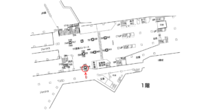 相鉄／横浜駅／／№734駅看板・駅広告、位置図