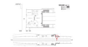 相鉄／弥生台駅／／№304駅看板・駅広告、位置図