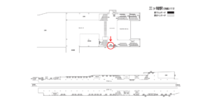 相鉄/三ツ境駅//№302駅看板・駅広告、位置図