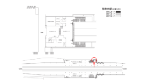 相鉄／弥生台駅／／№201駅看板・駅広告、位置図