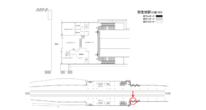 相鉄／弥生台駅／／№311駅看板・駅広告、位置図