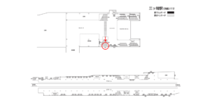 相鉄／三ツ境駅／／№221駅看板・駅広告、位置図