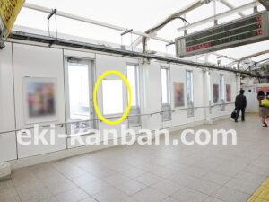 JR／千葉駅／西乗換跨線橋／№9駅看板・駅広告、写真2