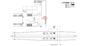 相鉄／いずみ野駅／／№318駅看板・駅広告、位置図