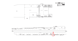 相鉄／三ツ境駅／／№380駅看板・駅広告、位置図