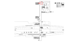 相鉄／瀬谷駅／／№208駅看板・駅広告、位置図