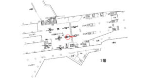 相鉄／横浜駅／／№740駅看板・駅広告、位置図